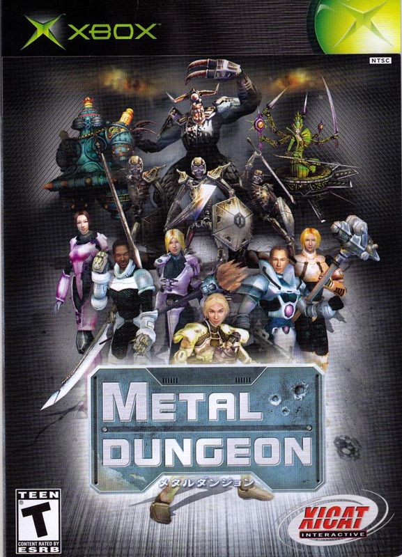 Metal Dungeon box art for Xbox